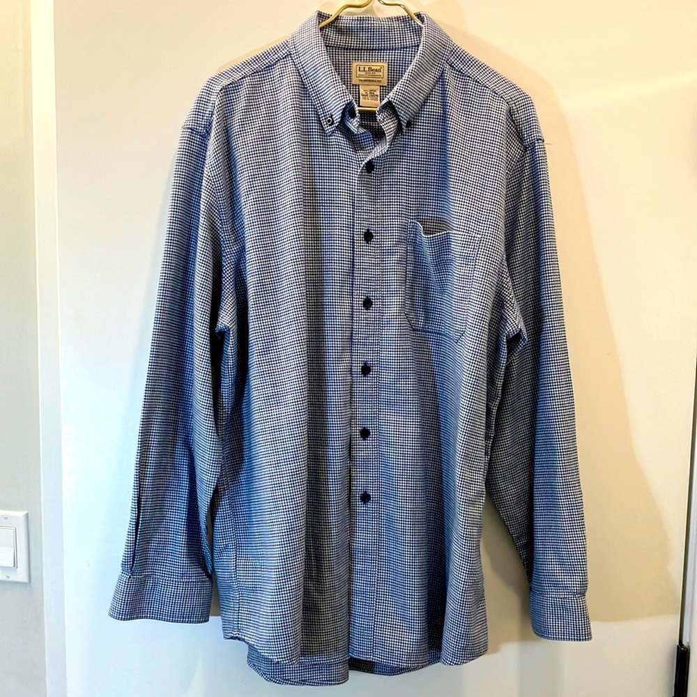 L.L. Bean Cotton Button Down Sz. XL